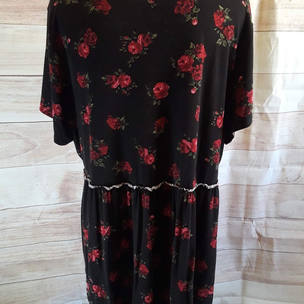 Super Soft Knit Torrid Black Babydoll Top - Size 2 - Picture 6 of 6